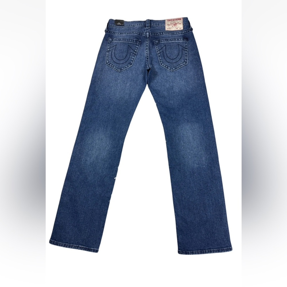 True Religion Men's Ricky Relaxed Straight Leg Jeans Size 40
